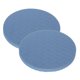 thumbnail image 4 of Yoga Knee Pads for Women 1 Pair in Dark Blue Round Shape Offering Friction Reduction and Cold Protection, 4 of 4