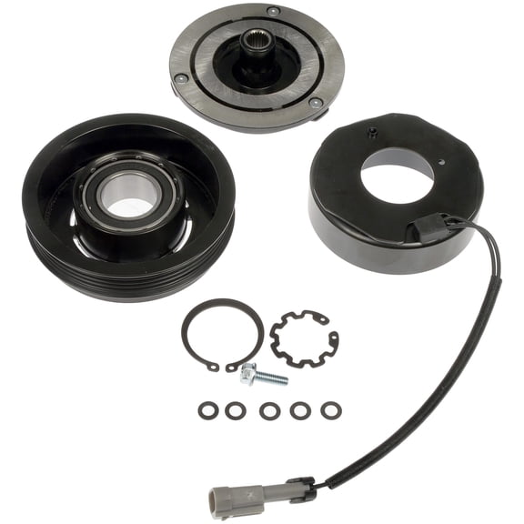 Dorman 926-541 A/C Compressor Clutch for Specific Models, Black