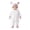 White, variant on Otqutp Toddler Infant Plush Zip Up Hooded Romper Animal Lamb Long Sleeve Jumpsuit Unisex Baby Warm Fall Winter One Piece Outfit