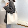 thumbnail image 3 of CoCopeanut Quality Women Tote Bag Shoulder Leather Handbag Designer Luxury Totes Large Capacity Solid Color Shopper Bag Women Bolsos, 3 of 6