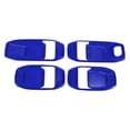 thumbnail image 1 of Cubierta de Tazón de Mango de Puerta Interior para Jeep Wrangler Gladiator JT 4DR 2018-2024 Marco de Decoración de Mango de Puerta Interior Azul ABS 4 Pcs, 1 of 6