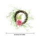 thumbnail image 2 of Guirnalda de flores artificiales Simulación Decoración floral Guirnalda Tela de plástico Guirnalda de flores falsas, Peonía AweSitey HA7398-01B, 2 of 6