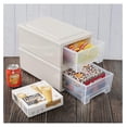 thumbnail image 7 of 4 Pack Plastic Desktop Chest of Drawers, 6 Quart Plastic Storage Drawers Organizing Bins, 7 of 7