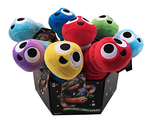Slither.io 502 Assorted Styles Bendable Plush Toy 8-Inch 