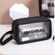 thumbnail image 1 of Bolsa de maquillaje portátil de gran capacidad, neceser de viaje, transparente, impermeable, caja de almacenamiento para el cuidado de la piel, organizador de cosméticos grande qiuyongming unisex, 1 of 2