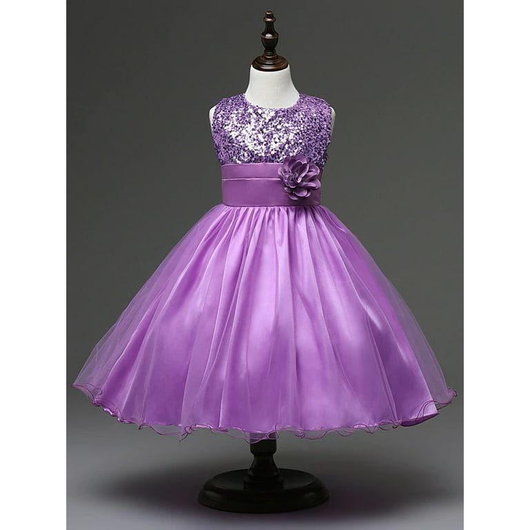 Rylee Purple Sequins Party Tank – Little Party Dress