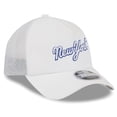 thumbnail image 3 of Men's New Era White New York Mets 2026 Batting Practice Apex 9FORTY Adjustable Trucker Hat, 3 of 5