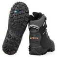 thumbnail image 3 of XPETI Men's Hiking Boots Waterproof Outdoor Hiker Backpacking Trail Boot Black, 3 of 7
