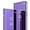 Purple, variant on Mirror Flip Case for Xiaomi Redmi 12C Support Wireless Charging, Clear View Window with Kickstand Thin Ultra Phone Case for Xiaomi Redmi 11A/Redmi 12C QH Purple