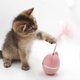 thumbnail image 4 of KAIYANG Juguete interactivo de inteligencia para gatos, juguete para gatos con forma de vaso y varita mágica para provocar a los gatos, azul, 4 of 5