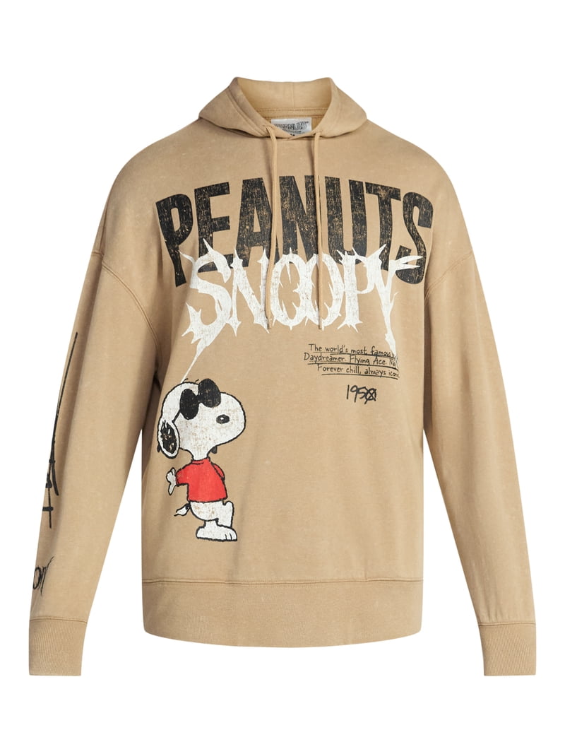 Peanuts Snoopy Men's and Big Men's Graphic Hoodie, Sizes XS-3XL