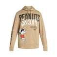 thumbnail image 5 of Snoopy Men's and Big Men's Graphic Print Fleece Hoodie, Sizes XS-5XL, 5 of 5