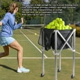 thumbnail image 3 of Foldable Tennis Ball Cart, Stable Structure  Wheel Portable Tennis Ball Cart  For Outdoor Use, 3 of 8