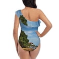 thumbnail image 5 of Honeii Lighthous for women's one-piece swimsuit featuring a chic one-shoulder design experience elegance and style in the water-Large, 5 of 6