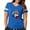 Royal Blue, variant on CafePress - Bull Skull Born Texas T Shirt - Womens Football Shirt