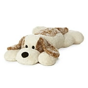 Aurora  27 in. Adorable Super Flopsie Big Scruff Playful Ease Timeless Companions Stuffed Animal Toy, White