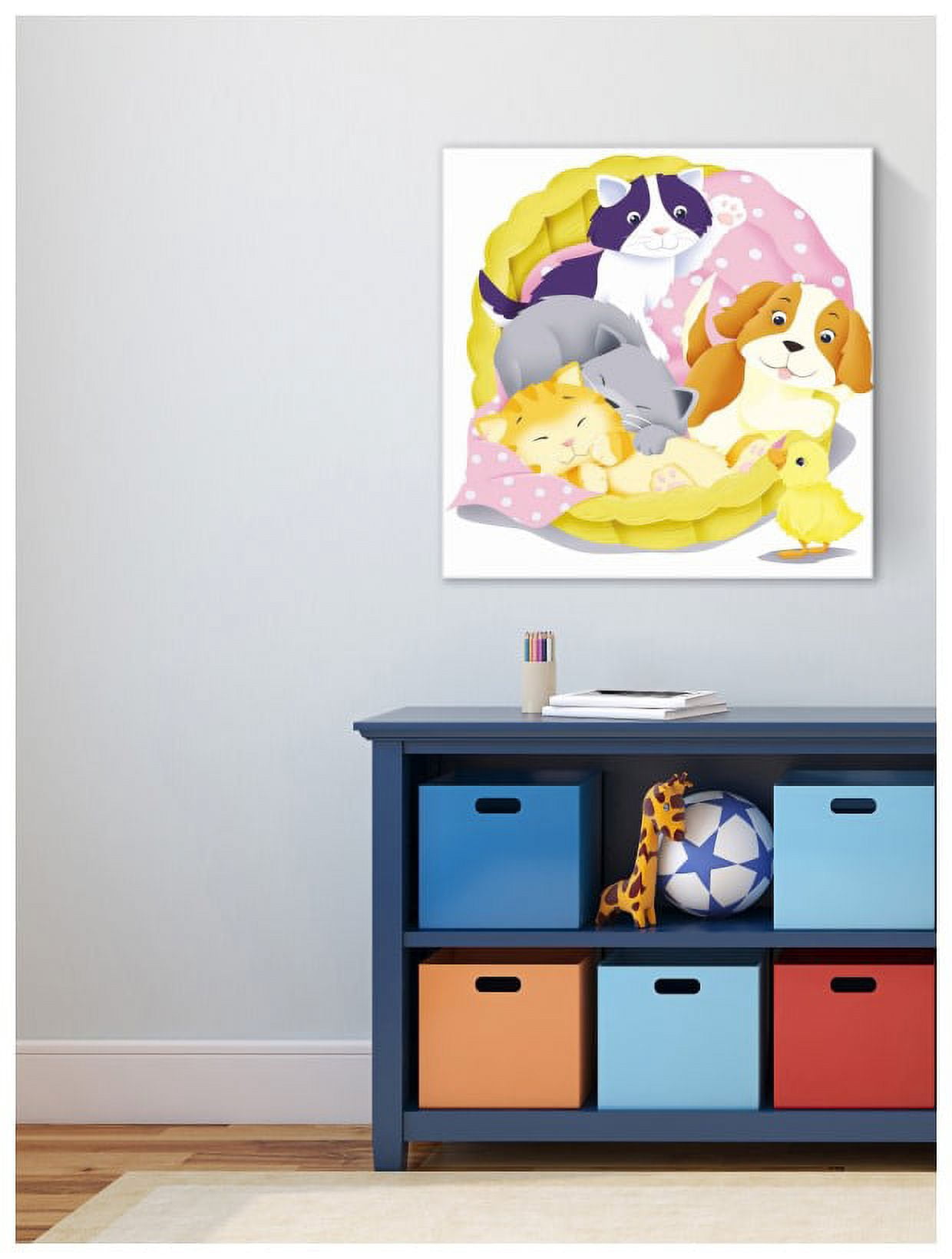 Marmont Hill "Baby Animals" by Curtis Painting Print on Canvas