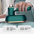 thumbnail image 4 of Portable Handheld Steam Iron Mini Travel Iron Fabric Garment Iron Hanging Ironing Wrinkles Removing Lightweight Steamer for Home Office Travel, 4 of 5