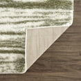 thumbnail image 4 of Hauteloom Lucus Living Room, Bedroom Area Rug - Contemporary - Plush Pile - Green, White - 8'10" x 12', 4 of 14