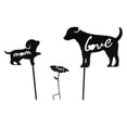 thumbnail image 2 of Metal Set Three Courtyard Garden Outdoor Decoration Plugin Home Decoration, 2 of 5
