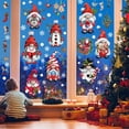 thumbnail image 4 of Billuyoard Pegatinas navideñas de PVC para ventana, decoración versátil, reutilizables y fáciles de adherir a la ventana navideña Kits de decoración para fiestas tipo 2, 4 of 6