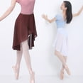thumbnail image 5 of XISAOK Adults Women Ballet Dance Skirts Chiffon Dance Skirts Soft Breathable Dress, 5 of 21