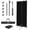 Black, variant on EMART 5x6.5ft Green Screen Backdrop Kit, with Photo Greenscreen Background, Portable T-Shape Stand for Photography, Studio