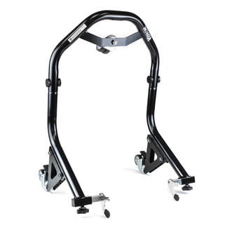Venom Motorcycle Front & Rear Wheel Lift Stand Combo - Adjustable For Suzuki SV650, 850lb Capacity, Powder Coated