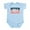Sky Blue, variant on CafePress - Made In Maynardville, Tennessee Body Suit - Baby Light Bodysuit, Size Newborn - 24 Months