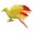 J, variant on Artificial Feathered Birds for Home Yard and Lawns Decoration Bird Figurine Perfect for Theme Parties and Event