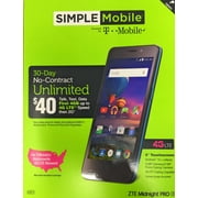 Simple Mobile ZTE Midnight Pro LTE Prepaid Smartphone