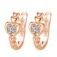thumbnail image 1 of Corazón de moda y pendientes para chicas adolescentes Minimalista Piercing Studs Pendientes de moda, 1 of 5