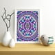 thumbnail image 4 of Cuadros Decorativos 5D bricolaje completo taladro diamante pintura púrpura Mandala bordado artesanía costura Ehuebsd Nuevos Originales, 4 of 9