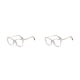 thumbnail image 1 of Gafas de ojo de gato Qarigey de moda Lentes de acrílico transparentes anti luz azul marco grande lujo Gris claro 2piezas, 1 of 6