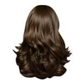 thumbnail image 2 of SUCS Women's Fashion Wig Brown Synthetic Hairshort Wigs hair Wave Wig, 2 of 5
