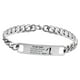 thumbnail image 4 of Pulsera de cadena de eslabones para hombre, joyería de hip hop, pulsera de eslabones duradera de acero inoxidable argén, 4 of 9
