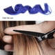 thumbnail image 2 of Pelo rizado morado que cuelga el tinte de la oreja, gris Resalte la pieza de la peluca Colgando el tinte de la oreja Peluca rizada Extensiones de cabello Resalta la peluca rizada roja para el día a Demonsen None, 2 of 5