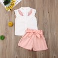 thumbnail image 4 of Ensemble d'Été pour Fille Bébé Enfant Chemise à Boutons + Short, 4 of 5