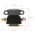 thumbnail image 2 of The ROP Shop [Pack of 3] Buyers Products 12V Motor Solenoid, 1306070 for Meyer, Diamond 15370, 2 of 8