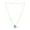SILVER, variant on Happiness Lives Here Necklace Metal Charm Bluebird Nd6010149 Gold