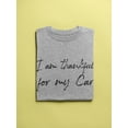thumbnail image 3 of I Am Thankful For My Car Women T-Shirt, Female XX-Large, 3 of 4