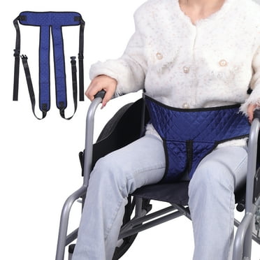 Lefeke Wheelchair Seatbelt, Anti-Fall Anti-skid Wheelchair Safety Belt Nursing Restraint Strap with Buckle, Wheelchair Harness Belt System,Wheelchair  Accessory Protector for Elderly Disabled People