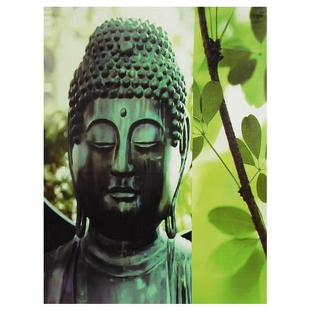 Tiled Buddha Art - Patina Buddha Canvas Wall Art