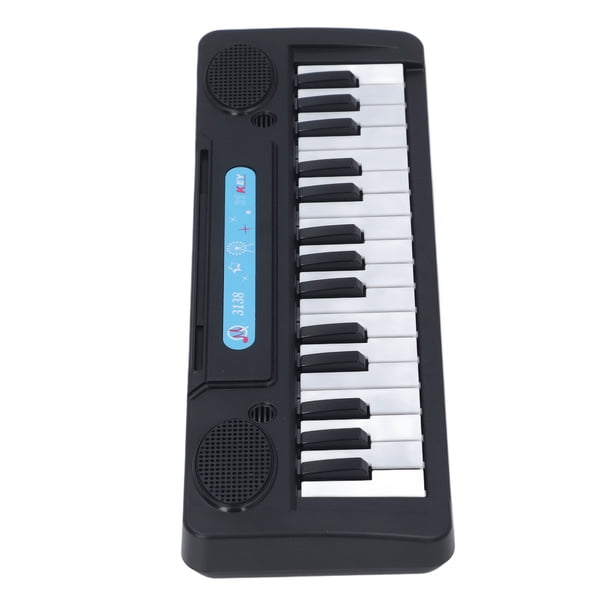Piano Digital de Teclado Eléctrico, Teclado de Piano de Juguete de Música 31 Teclas Grabando Reproducciónis Educativa Para Niñas Para Niños