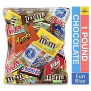 CANDYMAN (1 Pound) SMALL BAG Bundle Assortment Chocolate Candy Mix Bulk Pack