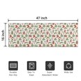 thumbnail image 5 of Green and Red Christmas Pattern Door Rugs,Washable Non Slip Door Mats Indoor,Decorative Door Mats,Entry Mat Indoor for Entrance,Bedroom,Kitchen,Bathroom,16"x47", 5 of 6