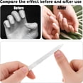 thumbnail image 4 of EXLEAF 6Pcs Metal Fingernail File,Double Sided Metal Nail File,Durable Thin Stainless Steel Nail Files for Filing Polishing,Manicure Pedicure Toenails Gentle Care Tools, 4 of 7
