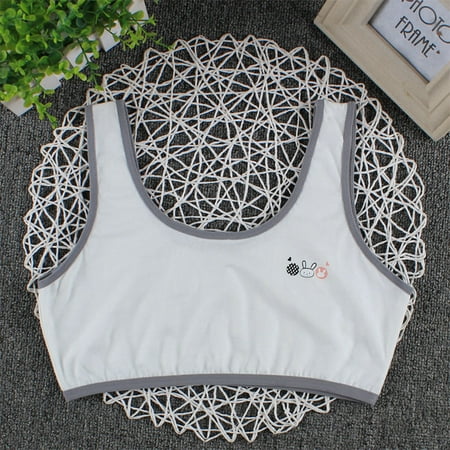 

asdoklhq Lingerie for Women Plus Size Kids Girls Underwear Foam Bra Vest Children Underclothes Sport Undies Clothes