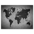 thumbnail image 2 of Designart Ancient Map of The World IX Canvas Wall Art, 2 of 4