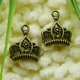 thumbnail image 5 of HOOUN 210 Pcs Bronze Plated Crown Charms 19X16MM S1293 DIY Jewelry Making, 5 of 6